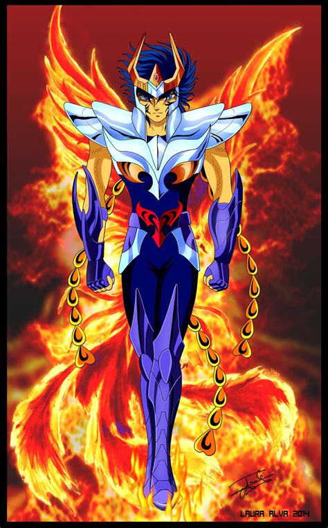 Ikki, el Caballero del Fénix, en combate