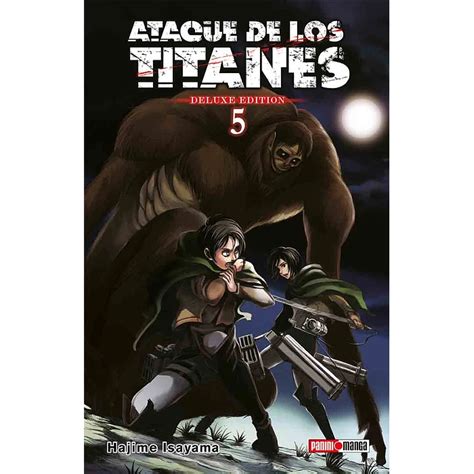 Portada del volumen 5 de Ataque a los Titanes