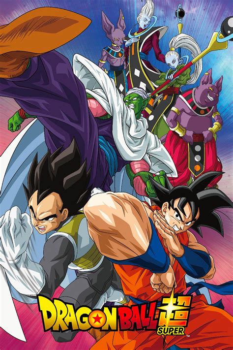 Personajes de Dragon Ball Super en acción