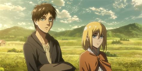 Ilustración de Eren e Historia juntos