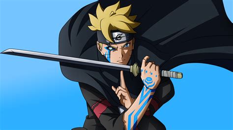 El sello Karma en la mano de Boruto