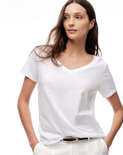 Detalle de tejido de camiseta de algodón