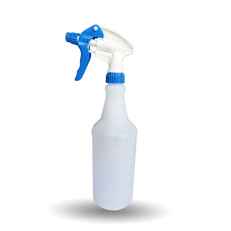 Botella con atomizador y vinagre blanco