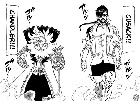 Chandler y Cusack apareciendo ante Zeldris