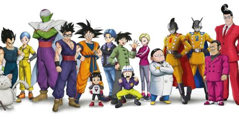 Infografía comparando el poder de los personajes de Dragon Ball