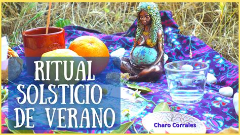 ilustración de un ritual de solsticio de verano