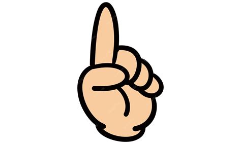 Ilustración de la señal de mano de Fairy Tail