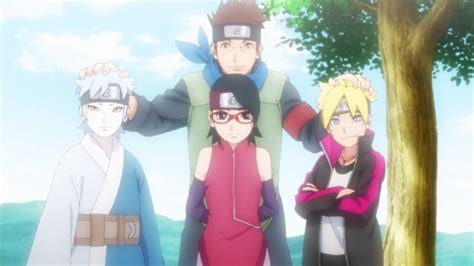 Konohamaru como líder del Equipo 7 (Boruto)