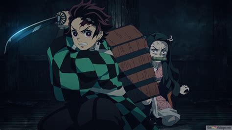 Tanjiro Kamado luchando contra demonios