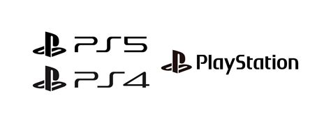 Logos de PlayStation 4 y PlayStation 5