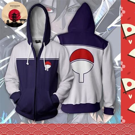 Estilo de chaqueta icónica de Sasuke Uchiha