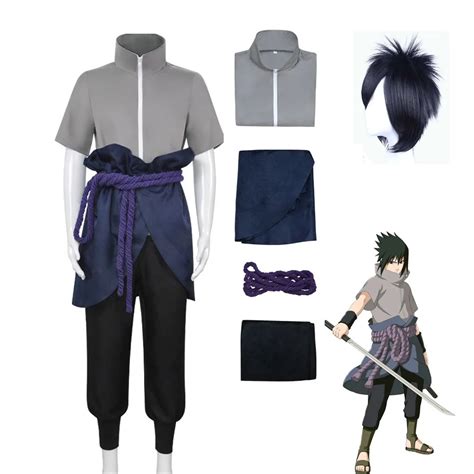 Variedad de disfraces de Sasuke Uchiha en cosplay