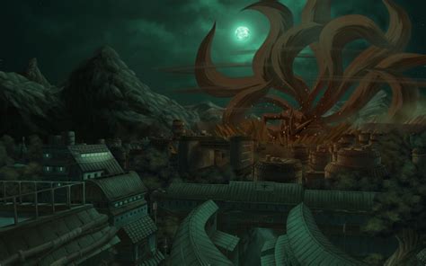 Reconstrucción de Konoha después del ataque del Kyubi