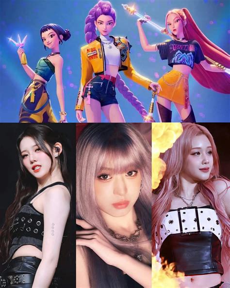 Ídolos del K-Pop comparados con personajes de anime
