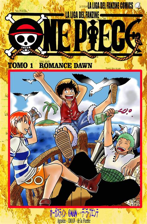 Portada del primer volumen de One Piece
