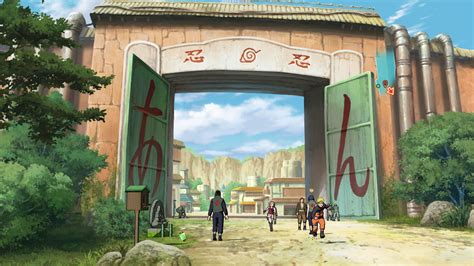 Puerta de entrada a Konohagakure