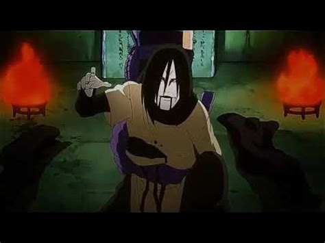 Orochimaru invocando a los Hokages anteriores
