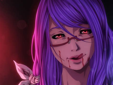 Imagen de Rize Kamishiro en Tokyo Ghoul