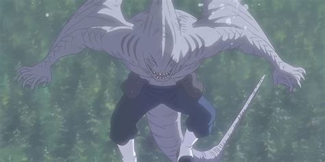 Kisame fusionado con Samehada