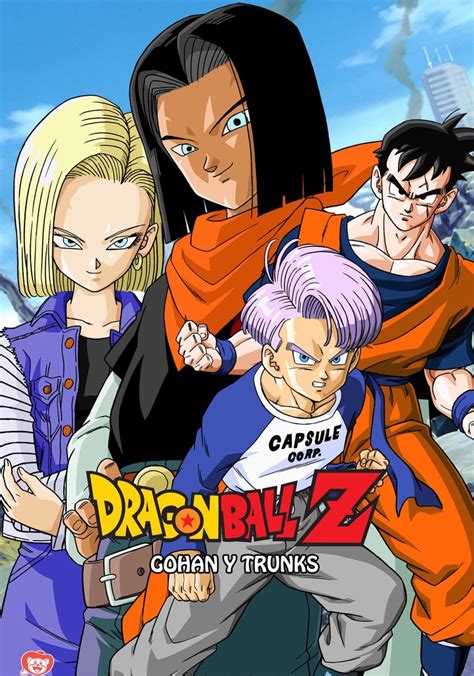 Artwork oficial de 'Dragon Ball Z: Un Futuro Diferente: Gohan y Trunks' (1993)