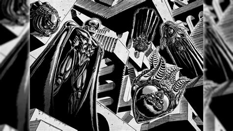 Recreación artística de los miembros de la Mano de Dios de Berserk