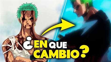 Apariencia de Zoro después del salto temporal