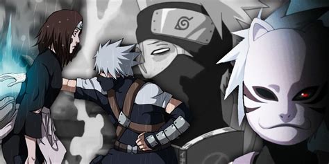 Kakashi siendo atacado