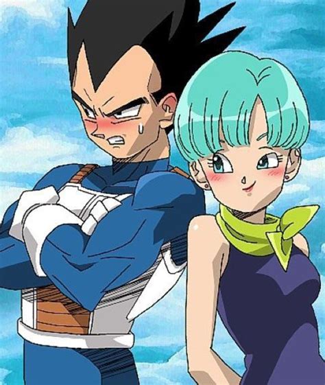 Imagen de Vegeta y Bulma juntos, mostrando su vínculo.