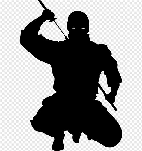 Ilustración de un ninja creando clones de sombra