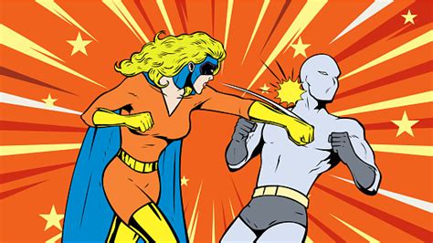 Ilustración de Saitama golpeando a un enemigo