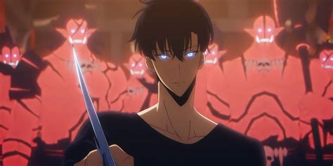Sung Jin-Woo en su forma de Cazador de Clase E
