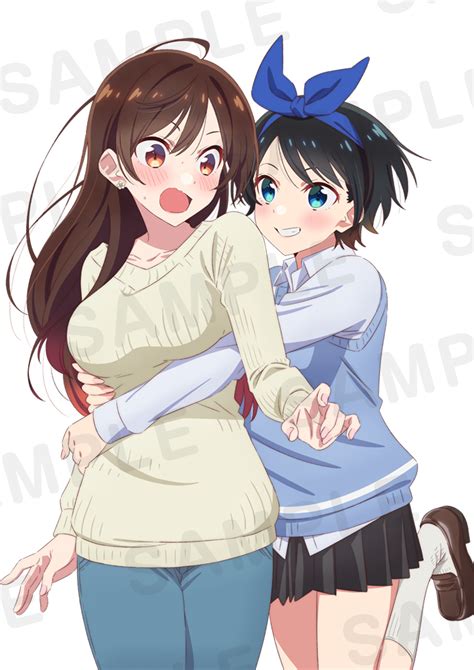 Ilustración de Chizuru y Ruka