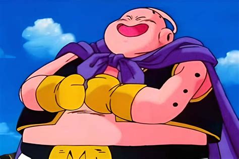 Buu Gordo siendo infantil