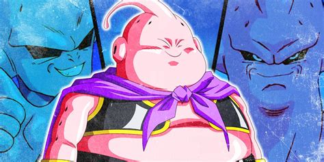 Super Buu convirtiendo personas en dulces