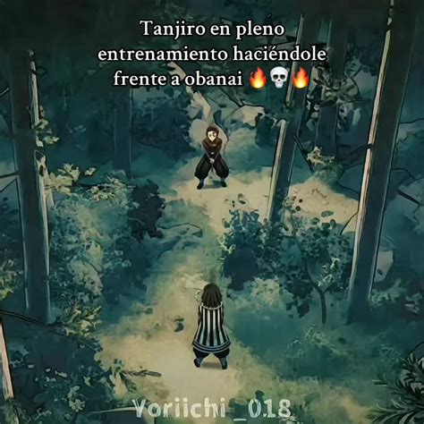 Secuencia de entrenamiento intenso de Tanjiro