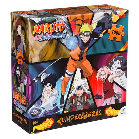 Diseño del rompecabezas de Naruto Shippuden