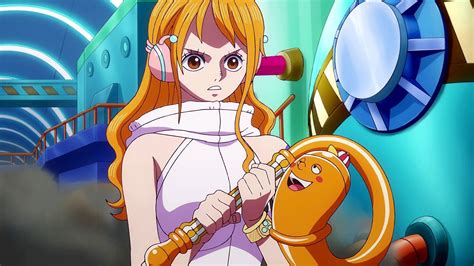 Nami con Zeus fusionado en su Clima Tact