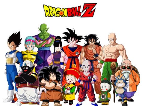 Ilustración de los personajes principales de Dragon Ball Super: Goku, Vegeta, Freezer, Androide 17 y Jiren.