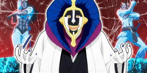 Mayuri Kurotsuchi analizando un enemigo