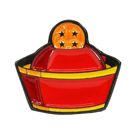 Ilustración de Gohan con su gorra y la bola de dragón de cuatro estrellas