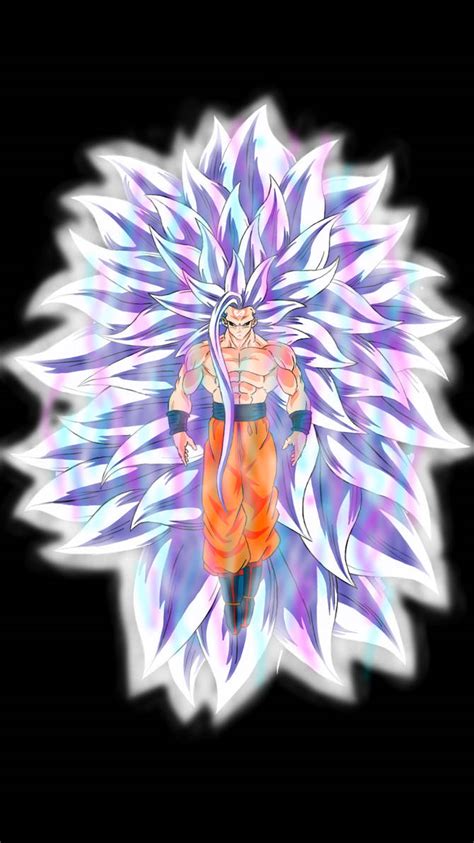 Goku en estado Super Saiyan con su aura dorada