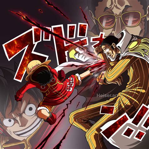 Luffy vs Kizaru