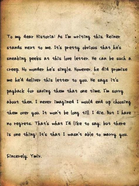 Carta de Ymir a Historia