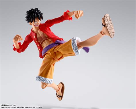 Monkey D. Luffy en una pose de aventura