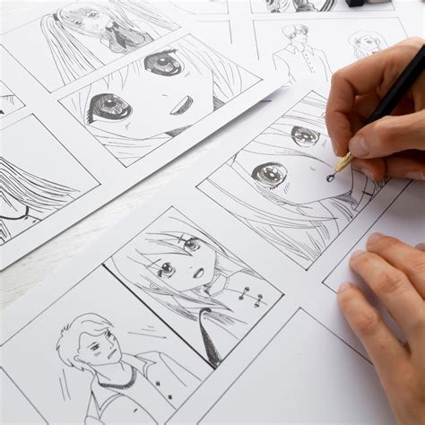 Herramientas de dibujo de manga