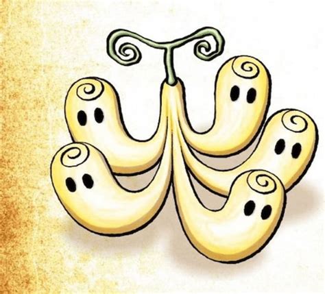 Ilustración de los poderes de la fruta Horo Horo