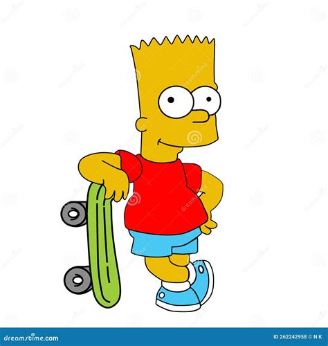 Ilustración de Bart Simpson