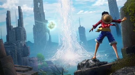 Personajes de One Piece Odyssey usando sus habilidades