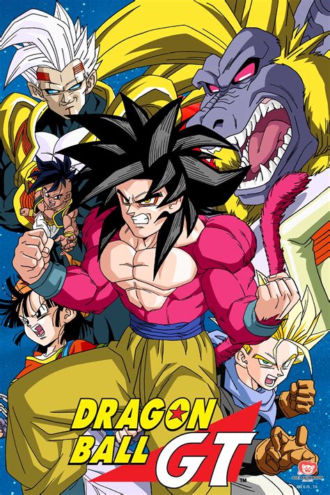 Infografía comparando el canon de Dragon Ball Z, GT y Super