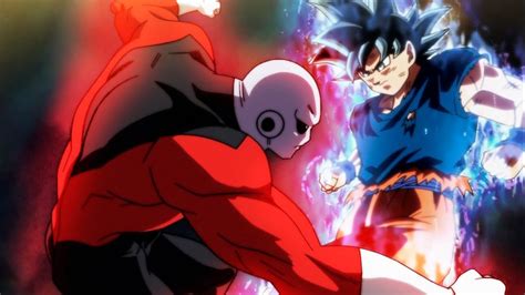 Jiren enfrentando a Gokú